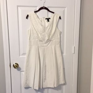 Beautiful White House Black Market  Women’s size 10 dress excellent condition.